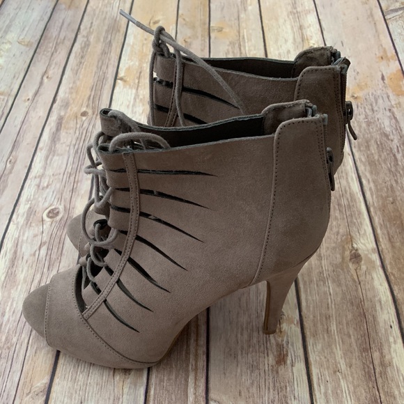 Fergalicious Taupe Booties - Picture 4 of 6